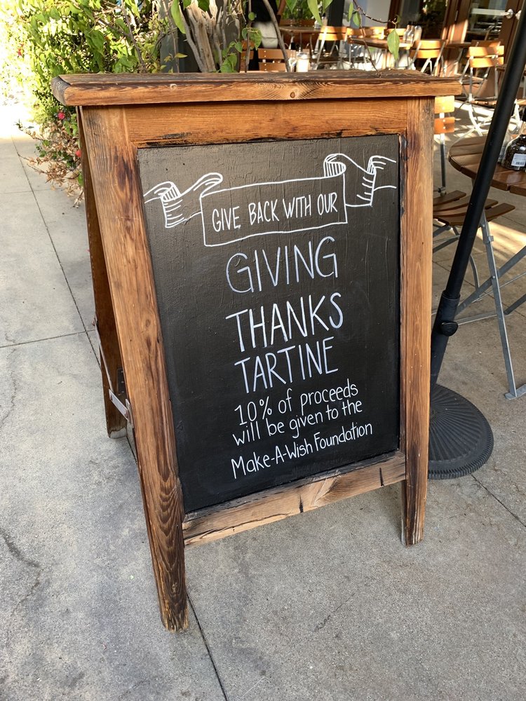 Menu Le Pain Quotidien Claremont